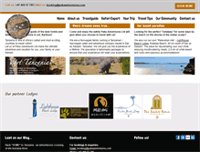 Tablet Screenshot of pakaadventures.com